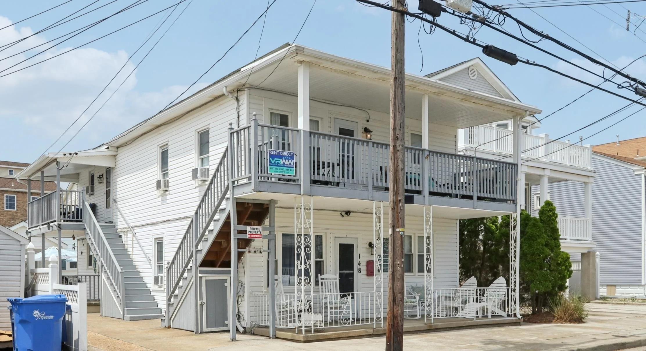 148 E Burk Avenue #2nd  Floor Rear Unit, Wildwood, NJ 08260 – Condo for Sale